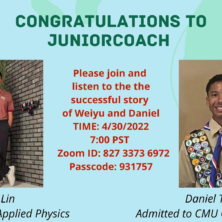 Congratulations to 2022 JuniorCoach